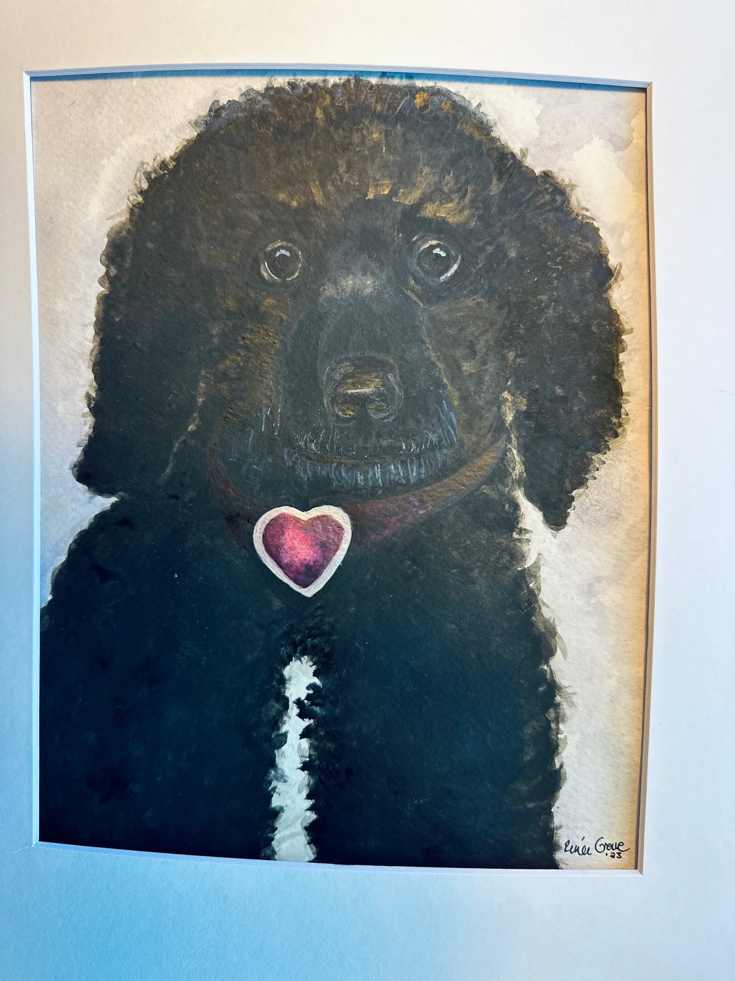 Watercolor Pet Portraits - Thrice Exceptional