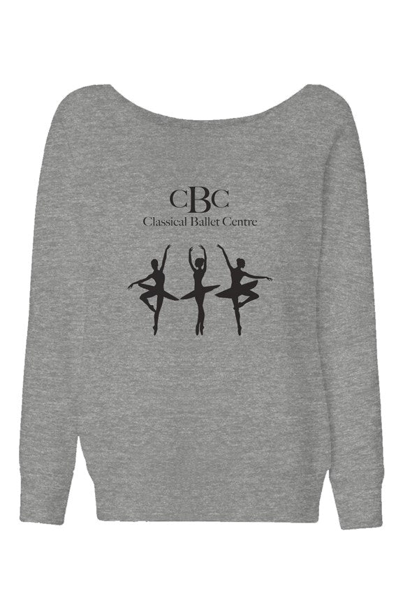 Womens Wide Neck CBC Sweatshirt
